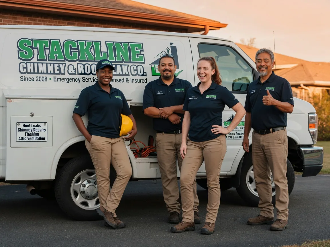 Chimney flashing repair company in Vacaville, CA